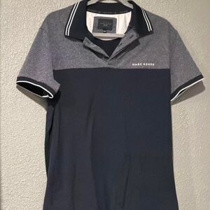 Marc-new-york Men's Navy and Black Polo-shirts